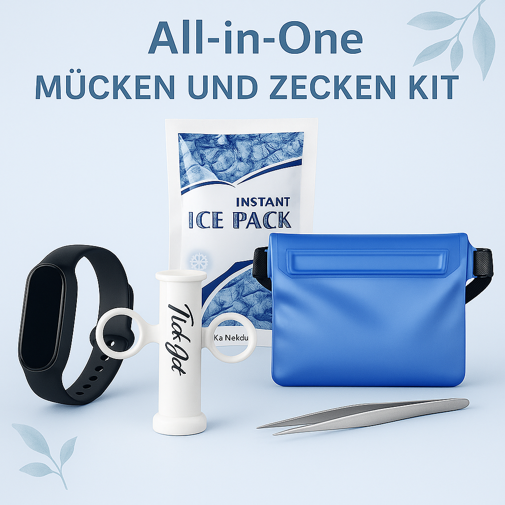 Das All-in-One - Mücken und Zecken Kit