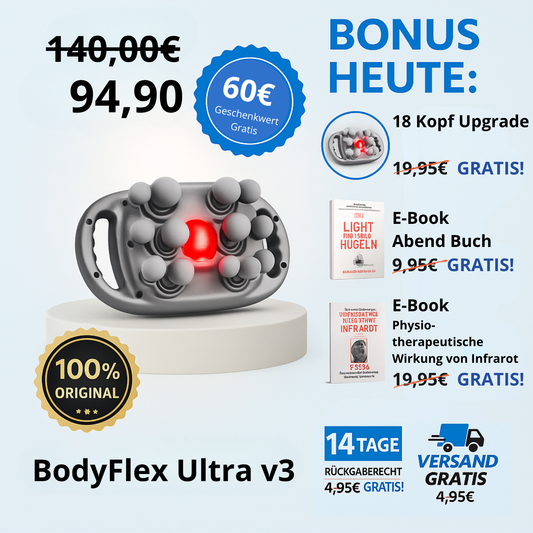BodyFlex Ultra v3 - Aktiviert. Lockert. Befreit.